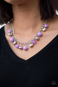 Necklace Short,Purple,Valentine's Day,Summer Fling Purple ✨ Necklace