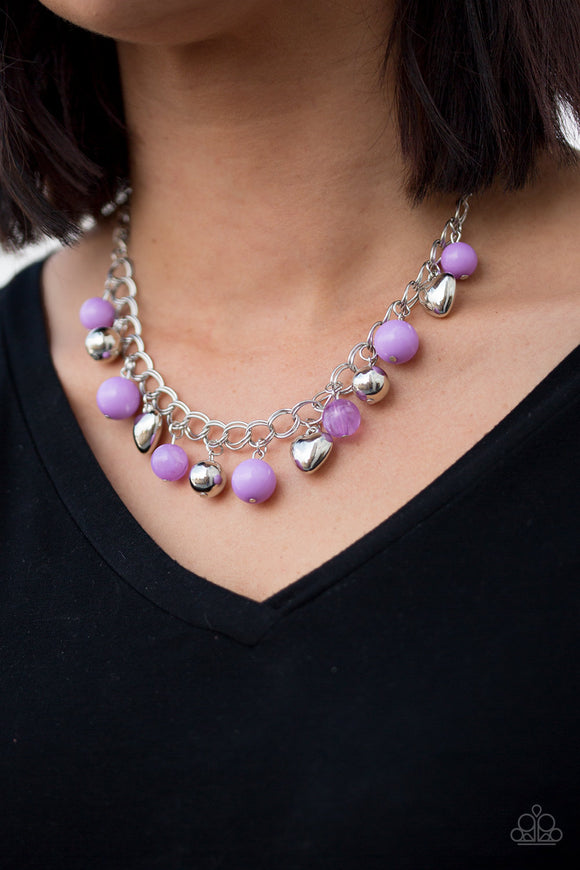 Summer Fling Purple ✨ Necklace Short