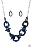 Chromatic Charm Blue ✨ Necklace Short