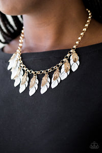 Necklace Short,White,Rule The Roost White ✨ Necklace