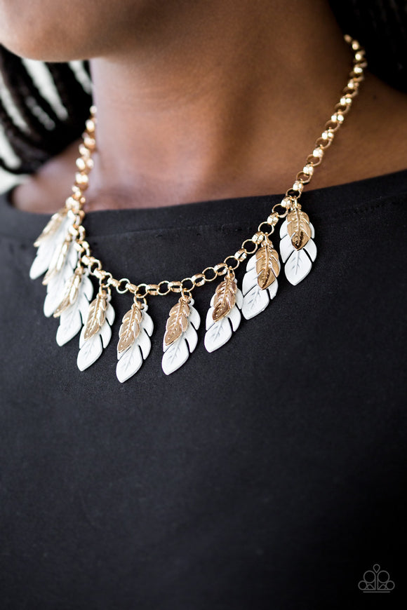 Rule The Roost White ✨ Necklace Short