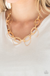 Gold,Necklace Short,Very Avant-Garde Gold ✨ Necklace