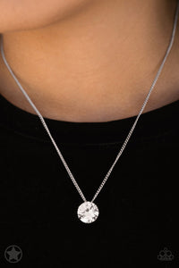 Holiday,Necklace Short,White,What A Gem White ✧ Necklace