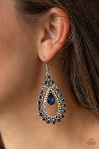 Blue,Earrings Fish Hook,All About Business Blue ✧ Earrings