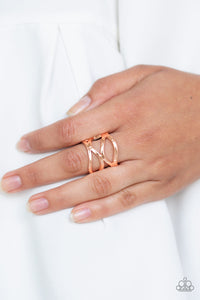 Copper,Ring Wide Back,All Over The Place Copper ✧ Ring