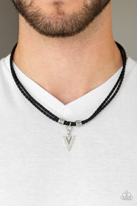 Black,Urban Necklace,Arrow Edge Black ✧ Urban Necklace