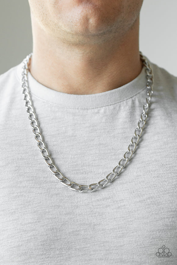 Big Win Silver ✧ Necklace Men's Necklace