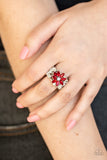 Brilliantly Blooming Red ✧ Ring Ring
