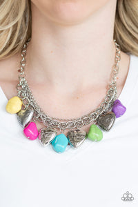 Faith,Hearts,Multi-Colored,Necklace Short,Valentine's Day,Change Of Heart Multi ✧ Necklace