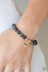 Black,Bracelet Stretchy,Faith,FAITH It, Till You Make It Black ✧ Bracelet