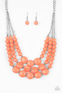 Necklace Short,Orange,Flirtatiously Fruity Orange ✨ Necklace