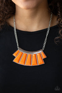 Necklace Short,Orange,Glamour Goddess Orange ✨ Necklace