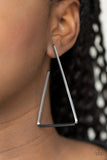 Go Ahead and TRI Black ✧ Hoop Earrings Hoop Earrings