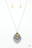 Inde-PENDANT Idol Yellow ✨ Necklace Long