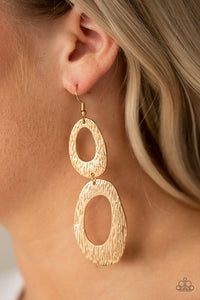 Earrings Fish Hook,Gold,Ive SHEEN It All Gold ✧ Earrings
