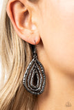 Metallic Meltdown Black ✧ Earrings Earrings
