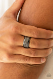 Sideswiped Black ✧ Ring Men's Ring