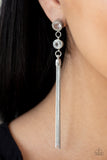 Tassel Twinkle White ✧ Post Earrings Post Earrings