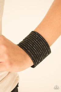 Black,Urban Sparkle Wrap,The Boss Is Back Black