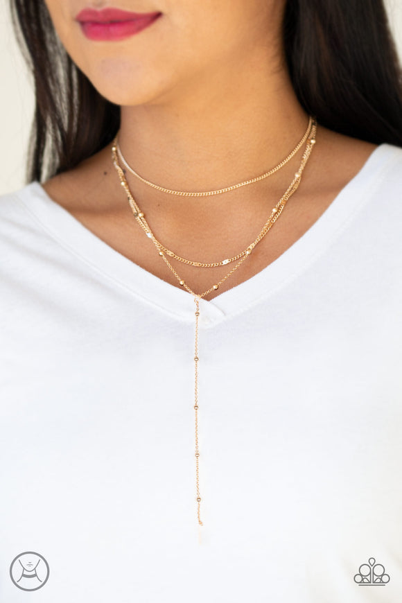 Think Like A Minimalist Gold ✨ Necklace Long