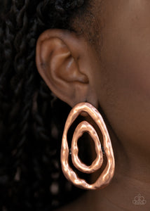 Copper,Earrings Post,Ancient Ruins Copper ✧ Post Earrings
