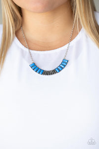 Blue,Hematite,Necklace Short,Coup de MANE Blue ✨ Necklace