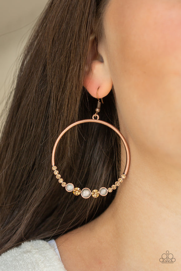 Dancing Radiance Copper ✧ Earrings Earrings