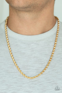Gold,Men's Necklace,Double Dribble Gold ✧ Necklace