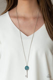 Key Keepsake Blue ✨ Necklace Long