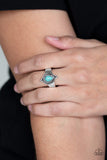 Mineral Minimalist Blue ✧ Ring Ring