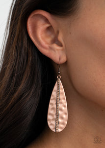 Copper,Earrings Fish Hook,On The Up and UPSCALE Copper ✧ Earrings