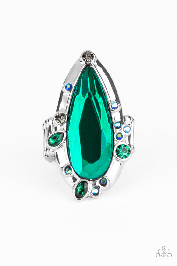 Sparkle Smitten Green ✧ Ring Ring