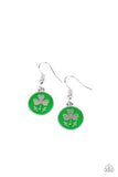 St. Patrick's Day Dangle Starlet Shimmer Earrings SS Earring