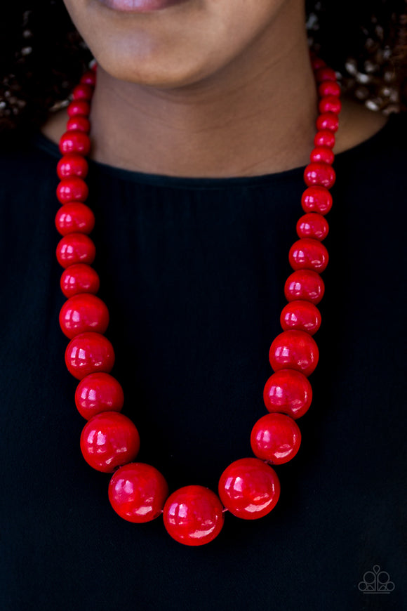 Effortlessly Everglades Red ✨ Necklace Long