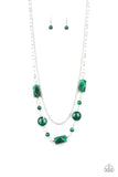 Colorfully Cosmopolitan Green ✨ Necklace Short