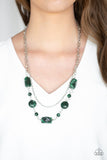 Colorfully Cosmopolitan Green ✨ Necklace Short