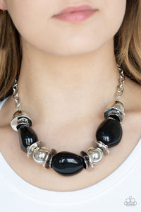 Black,Necklace Short,Vivid Vibes Black ✨ Necklace