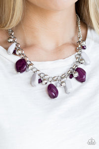 Necklace Short,Purple,Grand Canyon Grotto Mutli ✨ Necklace