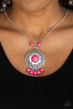 Santa Fe Garden Pink ✨ Necklace Short