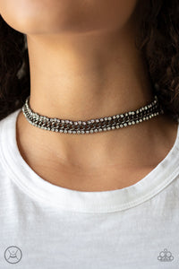 Black,Necklace Choker,Necklace Short,Empo-HER-ment Black ✧ Choker Necklace