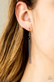 Slide Into Shimmer Black ✨ Necklace Short