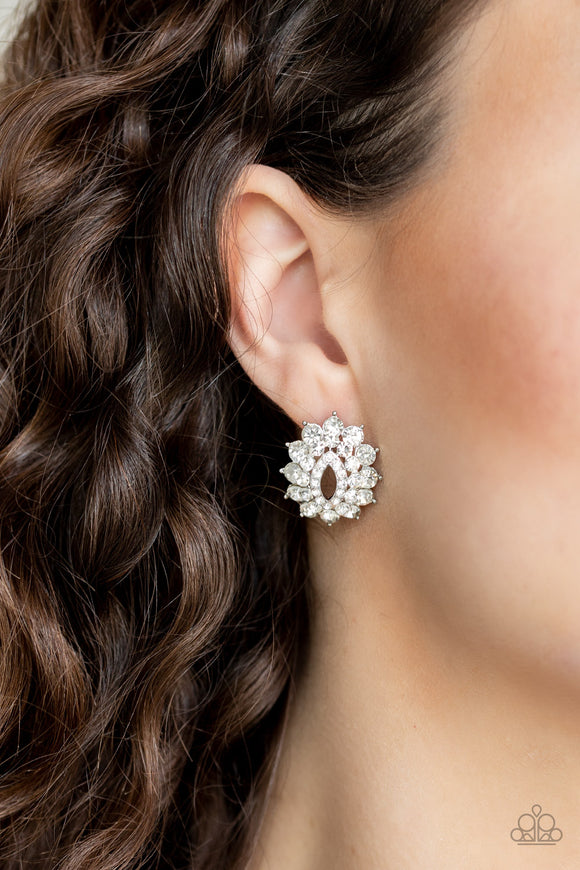 Brighten The Moment White ✧ Post Earrings Post Earrings