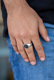 Carbon Print Black ✧ Ring Men's Ring