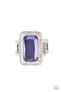 Purple,Ring Wide Back,Crown Jewel Jubilee Purple ✧ Ring