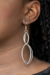 Earrings Fish Hook,Silver,Endless Echo Silver ✧ Earrings