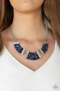 Necklace Acrylic,Necklace Short,Purple,HAUTE-Blooded Purple ✨ Necklace