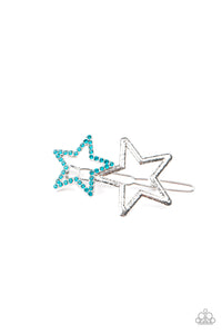 4thofJuly,Barrette,Blue,Lets Get This Party STAR-ted! Blue ✧ Barrette