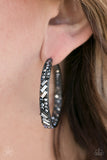 GLITZY By Association Black ✧ Hoop Earrings Hoop Earrings