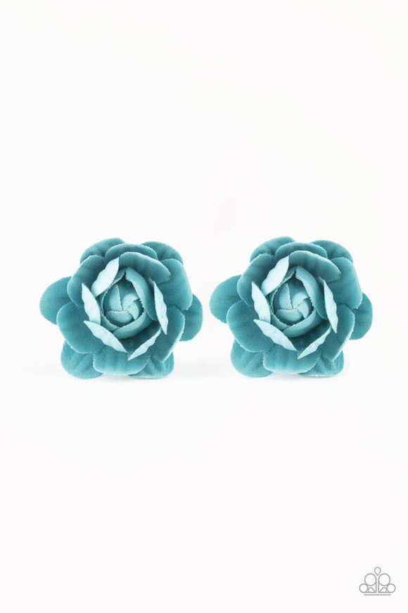 Beautifully Budding Blue ✧ Flower Hair Clip Flower Hair Clip Accessory