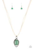 Desert Mystery Green ✨ Necklace Short
